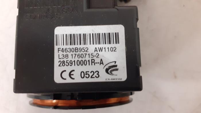 Cerradura de contacto y llave de un Renault Twingo III (AH) 1.0 SCe 70 12V 2015