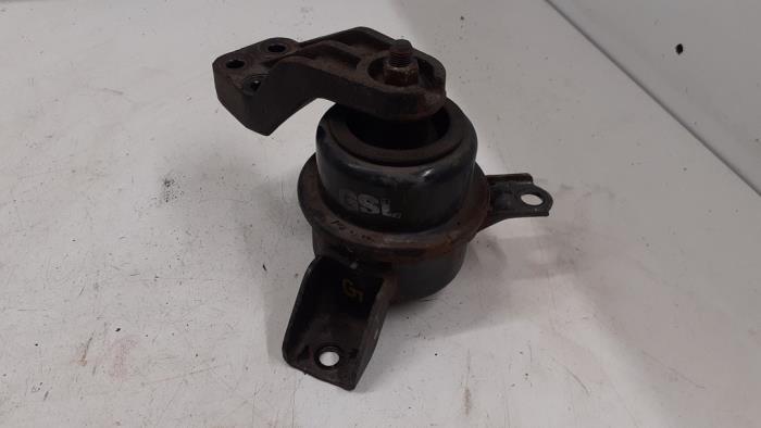 Engine mount Hyundai i20, 2008 / 2015 1.4i 16V, Hatchback, Petrol, 1.396cc, 74kW (101pk), FWD, G4FA, 2008-09 / 2015-12, F5P2; F5P5; F5P9 (Used)