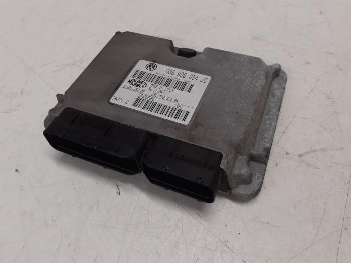 Used Engine management computer Volkswagen Polo IV (9N1/2/3) 1.4 16V 75 Price € 100,00 Margin scheme offered by Autodemontage van de Laar