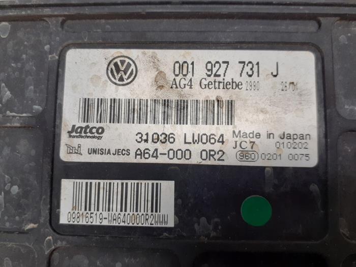 Ordenador de caja automática de un Volkswagen Polo IV (9N1/2/3) 1.4 16V 2002