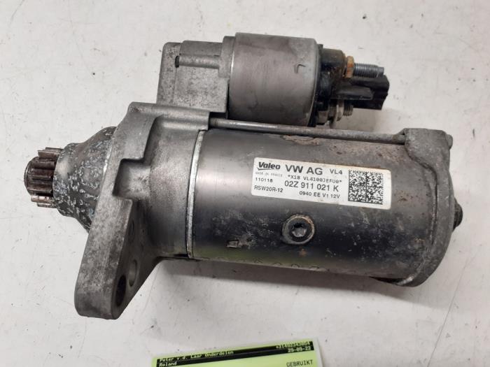 Gebrauchte Anlasser Volkswagen Polo VI (AW1) 1.6 TDI 16V 95 Preis € 55,00 Margenregelung angeboten von Autodemontage van de Laar