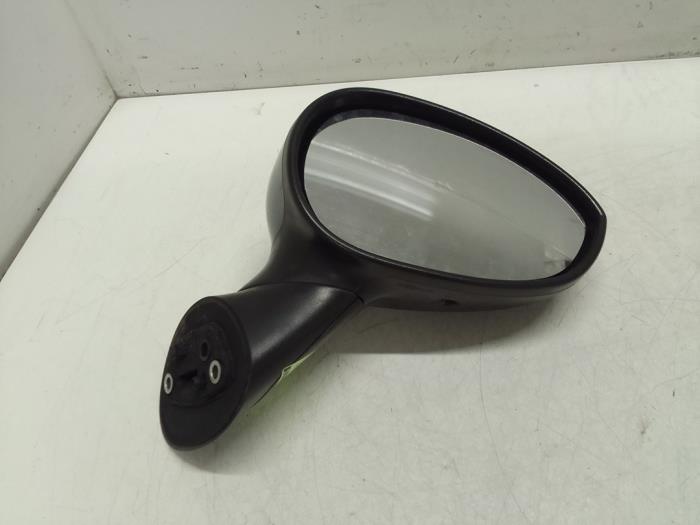 Panneau Triangle Rétroviseur Extérieur Gauche Pour Fiat 500 (2007+) - Noir ABS - Référence 735455792