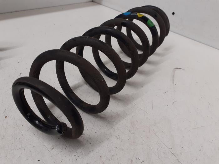 Rear coil spring from a Renault Grand Scénic IV (RFAR) 1.3 TCE 115 16V 2018