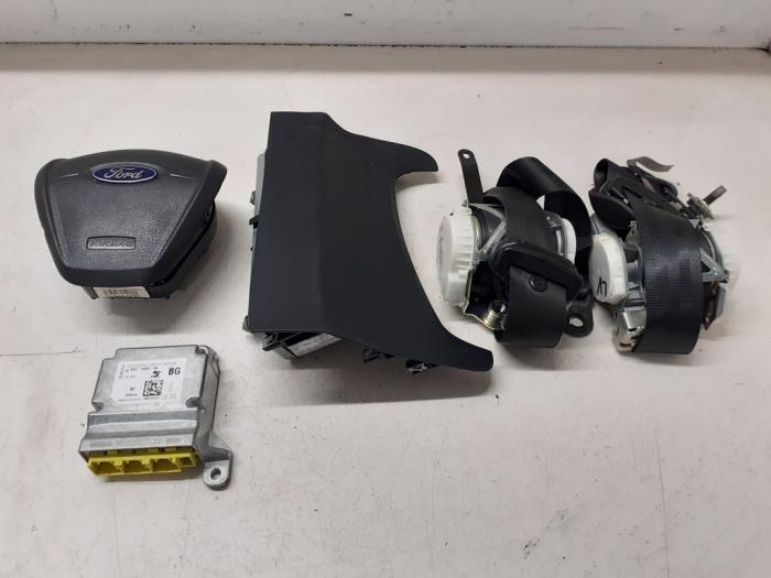 Airbag set + dashboard from a Ford Fiesta 6 (JA8) 1.25 16V 2010