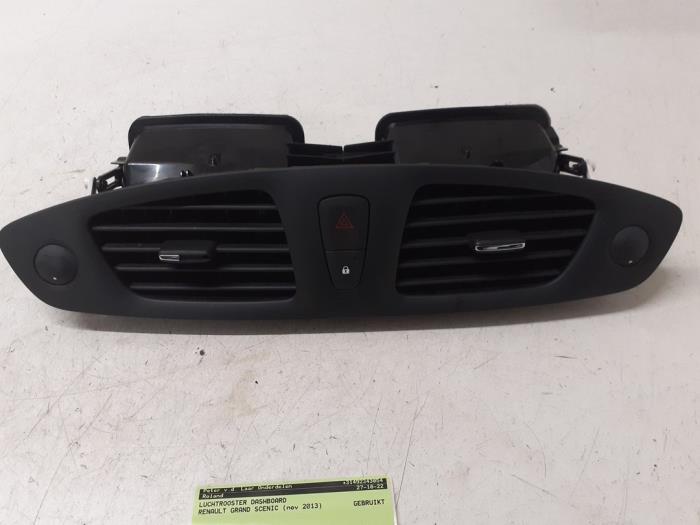 Dashboard vent from a Renault Grand Scénic III (JZ) 1.5 dCi 110 2013