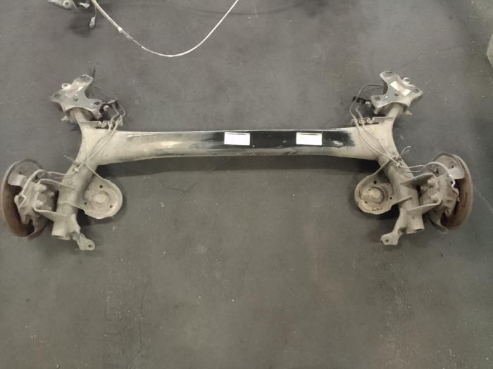 Rear-wheel drive axle from a Renault Grand Scénic III (JZ) 1.5 dCi 110 2013
