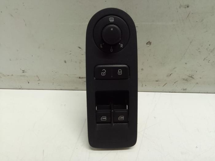 Electric window switch from a Volkswagen Up! (121) 1.0 TSI 12V 2017