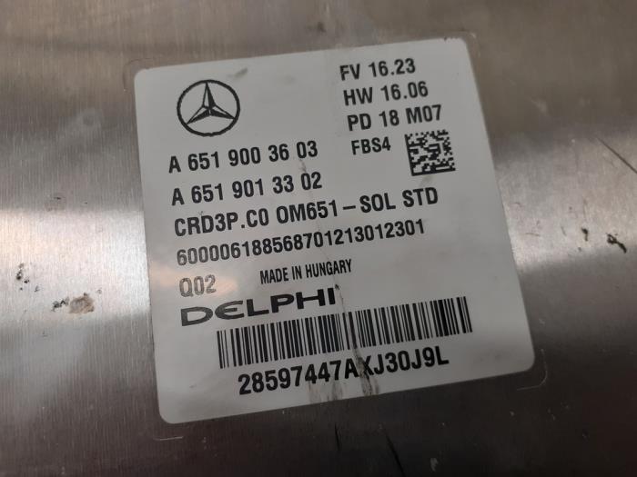 Komputer sterowania silnika z Mercedes-Benz Sprinter 3,5t (907.6/910.6) 316 CDI 2.1 D RWD 2018