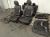 Set of upholstery (complete) from a Renault Kadjar (RFEH), 2015 1.5 dCi DPF, SUV, Diesel, 1.461cc, 81kW (110pk), FWD, K9K646; K9KF6; K9K647; K9K649, 2015-06 2018