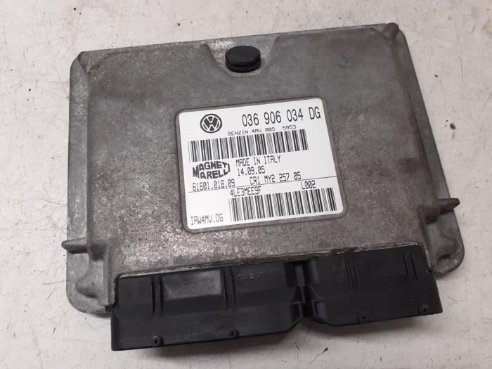 Used Engine management computer Seat Ibiza III (6L1) 1.4 16V 100 Price € 125,00 Margin scheme offered by Autodemontage van de Laar