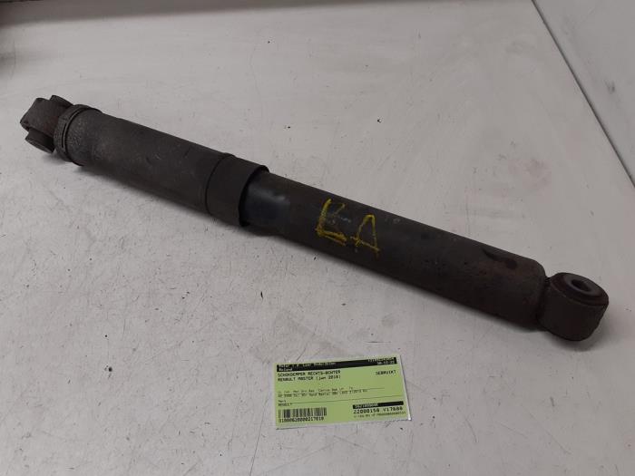 Rear shock absorber, right from a Renault Master IV (MA/MB/MC/MD/MH/MF/MG/MH) 2.3 dCi 16V RWD 2018