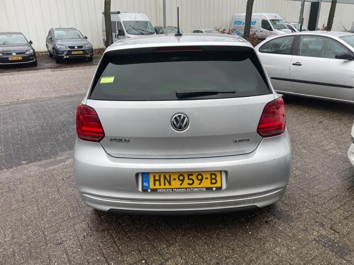 Taillight, left from a Volkswagen Polo V (6R) 1.0 TSI 12V BlueMotion 2015