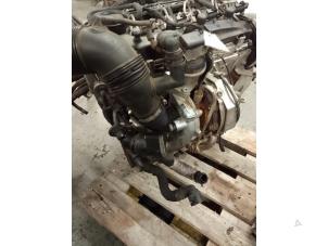 Motor van een Volkswagen Polo V (6R) 1.6 TDI 16V 90 2013