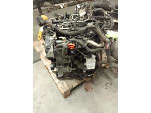 Motor van een Volkswagen Polo V (6R) 1.6 TDI 16V 90 2013