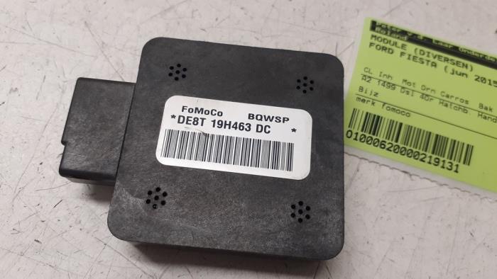 Module (miscellaneous) from a Ford Fiesta 6 (JA8) 1.5 TDCi 2015