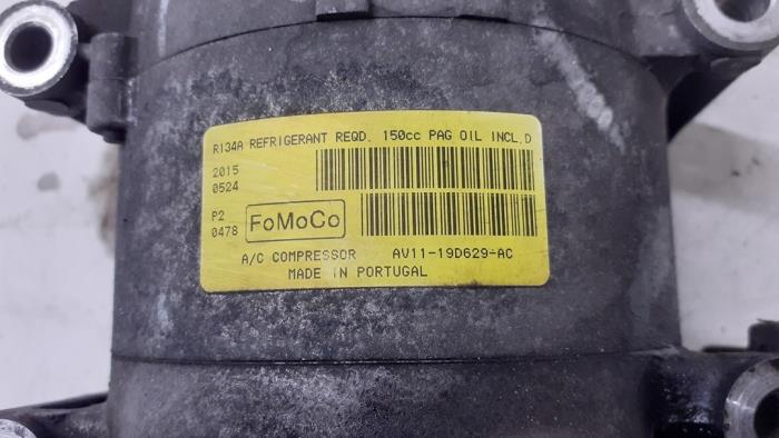 Bomba de aire acondicionado de un Ford Fiesta 6 (JA8) 1.5 TDCi 2015