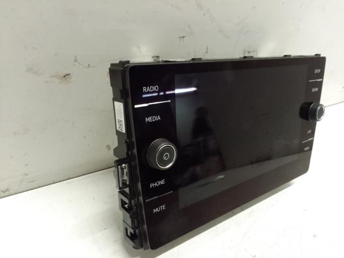 Display Multi Media control unit from a Volkswagen Polo VI (AW1)  2021