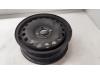Wheel from a Volkswagen Up! (121), 2011 / 2023 1.0 12V 60, Hatchback, Petrol, 999cc, 44kW (60pk), FWD, CHYA, 2011-08 / 2020-08 2013