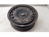 Wheel from a Volkswagen Up! (121), 2011 / 2023 1.0 12V 60, Hatchback, Petrol, 999cc, 44kW (60pk), FWD, CHYA, 2011-08 / 2020-08 2013