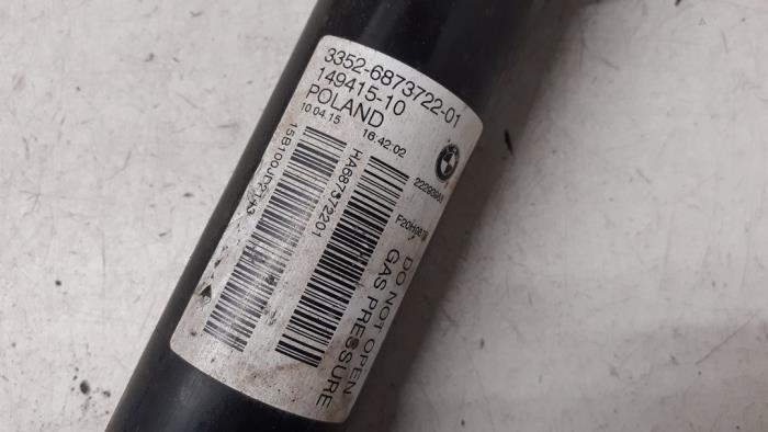Rear shock absorber, left from a BMW 1 serie (F20) 116i 1.5 12V 2015