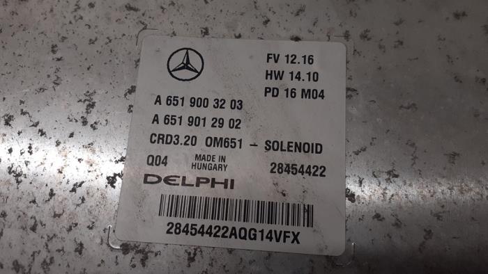 Calculateur moteur d'un Mercedes-Benz Sprinter 3,5t (906.63) 313 CDI 16V 2016