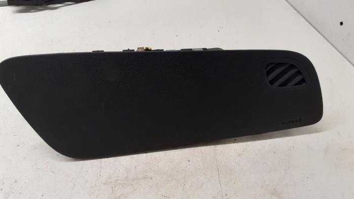 Right airbag (dashboard) from a Volkswagen Polo V (6R) 1.0 TSI 12V BlueMotion 2015