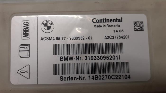 Module airbag  d'un BMW 5 serie Touring (F11) 535d xDrive 24V 2014