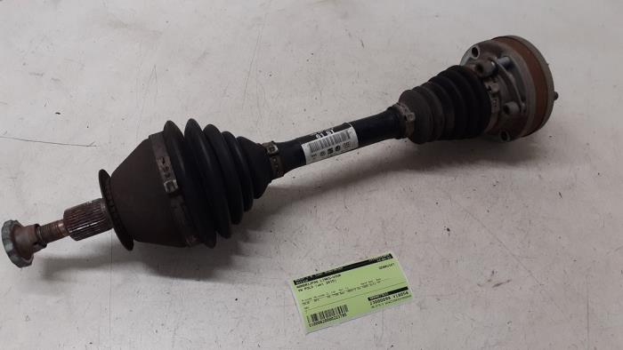 Front drive shaft, left from a Volkswagen Polo V (6R) 1.8 GTI 16V 2015