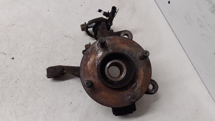 Knuckle, front right from a Ford Fiesta 6 (JA8) 1.25 16V 2010