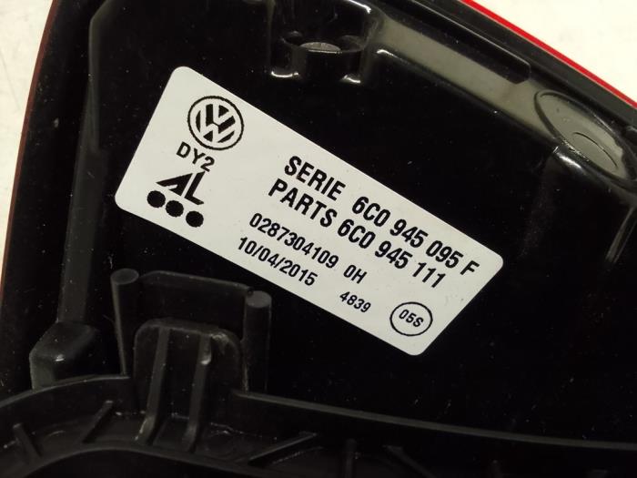 Tylne swiatlo pozycyjne lewe z Volkswagen Polo V (6R) 1.4 TDI DPF BlueMotion technology 2015