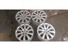 Set of wheels from a Volkswagen Passat Variant (3C5) 1.6 TDI 16V Bluemotion 2010