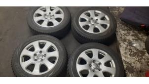 Used Set of sports wheels + winter tyres Audi Q7 (4LB) 3.0 TDI V6 24V Price € 500,00 Margin scheme offered by Autodemontage van de Laar