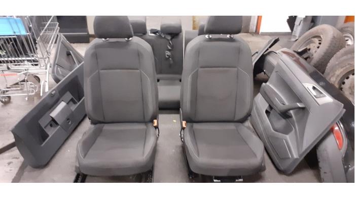Set of upholstery (complete) from a Volkswagen Polo VI (AW1) 1.0 TSI 12V 2018
