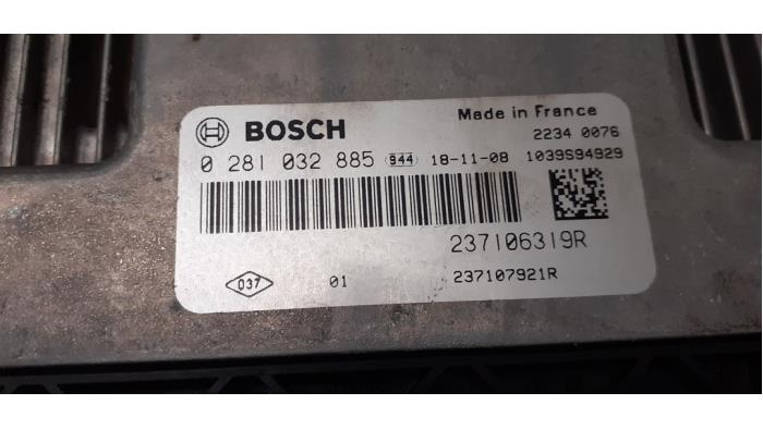 Engine management computer from a Mercedes-Benz Citan (415.6) 1.5 108 CDI Euro 6 2019