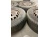 Set of wheels + tyres from a Peugeot 108 1.0 12V VVT-i 2019