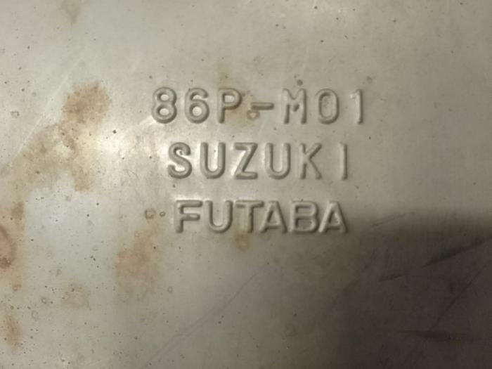 Echappement silencieux arrière d'un Suzuki Vitara (LY/MY) 1.4 S Turbo 16V 2018
