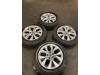 Set of wheels + tyres from a Renault Captur II (RJB), 2020 1.3 TCE 130 16V, SUV, Petrol, 1.332cc, 96kW (131pk), FWD, H5H470; H5HB4, 2020-01, RJBHE2MF 2020