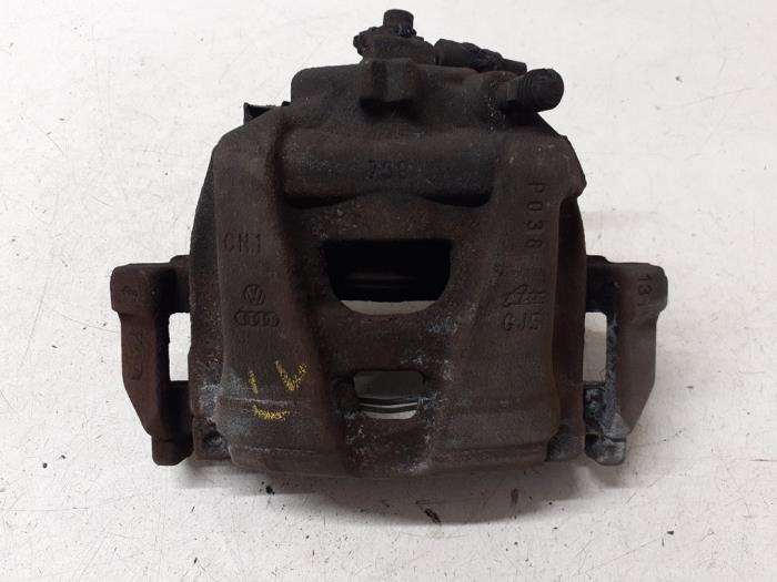 Front brake calliper, left from a Volkswagen Tiguan (5N1/2) 1.4 TSI 16V 2012