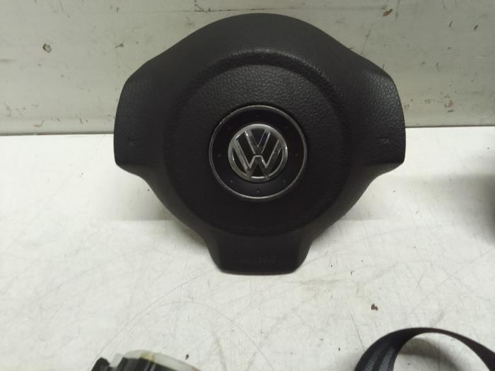 Kit+module airbag d'un Volkswagen Polo V (6R) 1.6 TDI 16V 90 2011