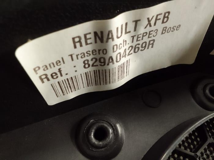 Türverkleidung 4-türig rechts hinten van een Renault Megane IV (RFBB) 1.2 Energy TCE 100 2015