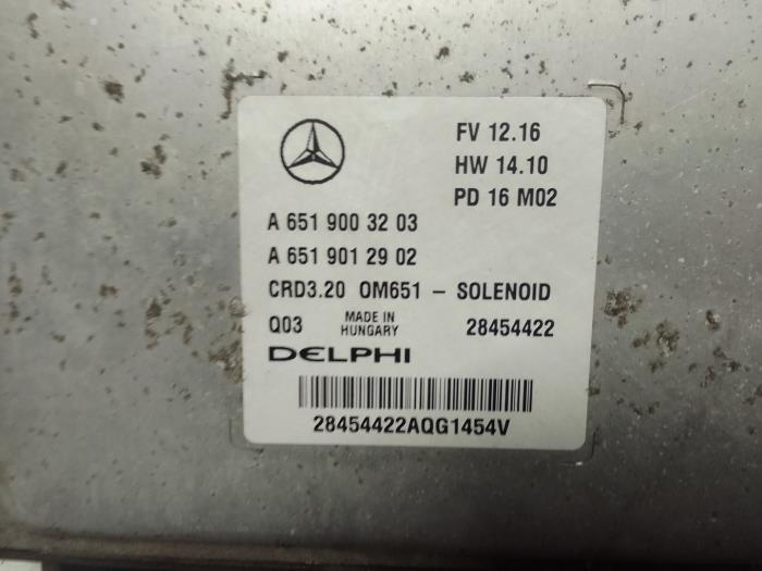 Engine management computer from a Mercedes-Benz Sprinter 3,5t (906.63) 316 CDI 16V 2016