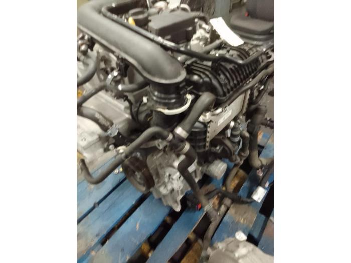 Motor van een Audi A1 Sportback (GBA) 1.0 25 TFSI 12V 2021