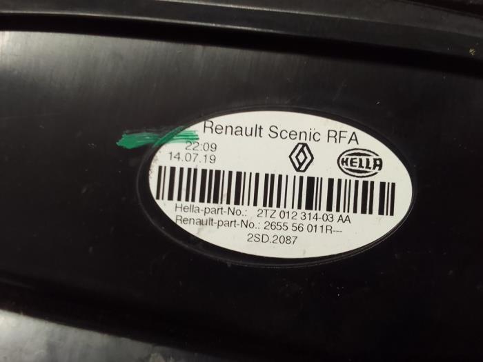 Rücklicht links van een Renault Grand Scénic IV (RFAR) 1.3 TCE 160 16V 2019