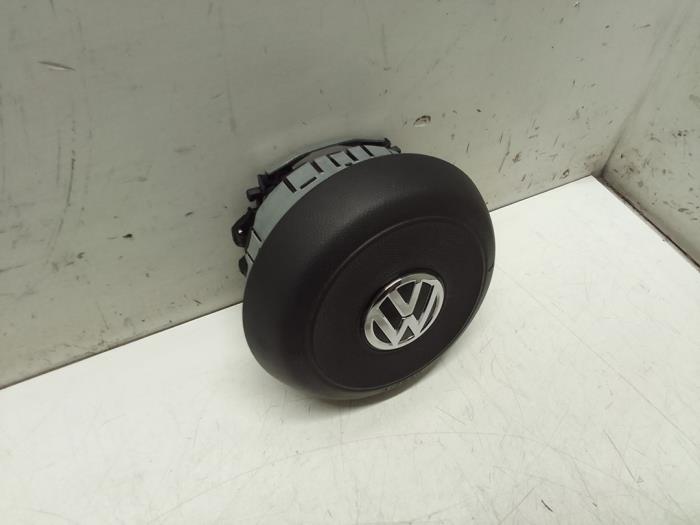 Left airbag (steering wheel) from a Volkswagen Golf VII (AUA) 2.0 R 4Motion 16V 2018