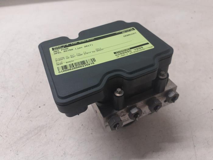 Gebrauchte ABS Pumpe Opel Astra K Sports Tourer 1.0 Turbo 12V Preis € 200,00 Margenregelung angeboten von Autodemontage van de Laar
