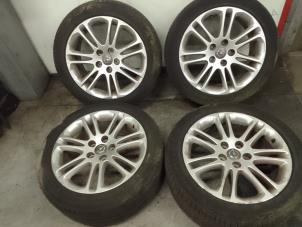 Used Sport rims set + tires Opel Insignia 1.8 16V Ecotec Price on request offered by Autodemontage van de Laar