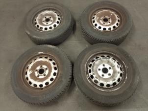 Used Set of wheels + tyres Volkswagen Caddy III (2KA,2KH,2CA,2CH) Price on request offered by Autodemontage van de Laar