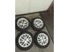 Set of wheels + tyres from a Kia Picanto (JA), 2017 1.0 DPi 12V, Hatchback, Petrol, 998cc, 49kW (67pk), FWD, G3LD, 2020-09, JAF4P7; JAF4P8; JAF4P9; JAF5P7; JAF5P8; JAF5P9 2021