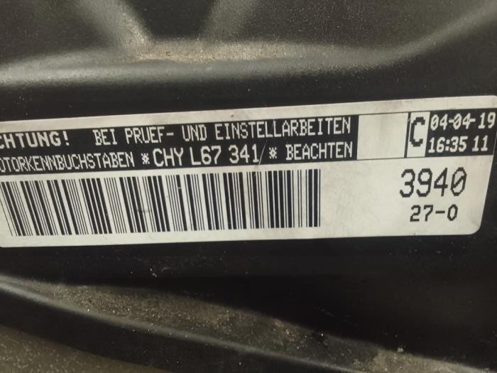 Engine from a Volkswagen Up! (121) 1.0 12V 60 2019