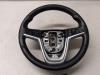 Steering wheel from a Opel Astra J (PC6/PD6/PE6/PF6), 2009 / 2015 1.4 16V ecoFLEX, Hatchback, 4-dr, Petrol, 1.398cc, 74kW (101pk), FWD, A14XER, 2009-12 / 2015-10, PC6EB; PC6ET; PD6EB; PD6ET; PE6EB; PF6EB 2011